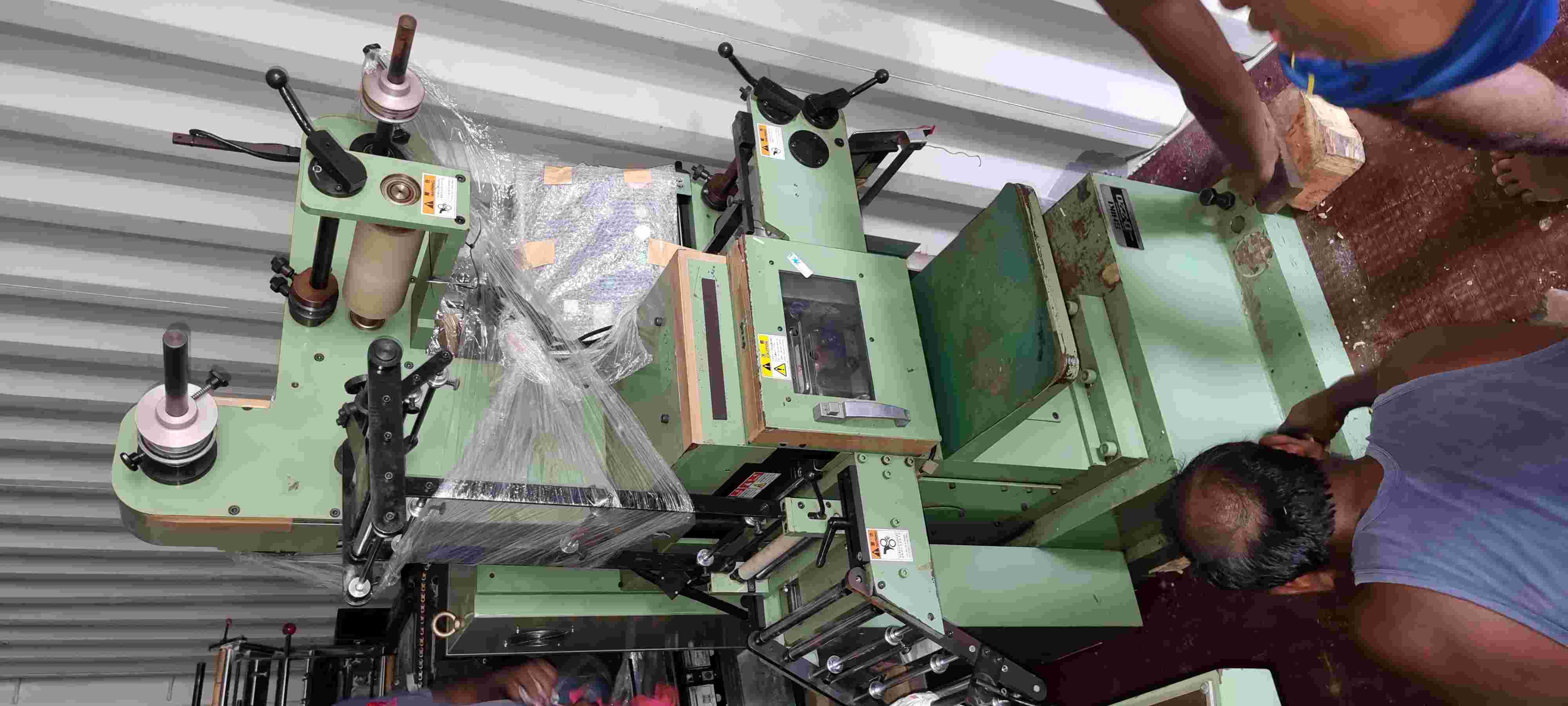 MK PRINTECS MACHINERY Printing Machine SHIKI DL220 SERVO PRESS FLATBED DIE CUTTING MACHINE